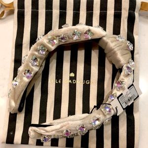 LeLe Sadoughi crystal star headband